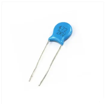 

Free shipping 1000PCS High Voltage Ceramic Capacitor 2KV 4700pF 472 2000V