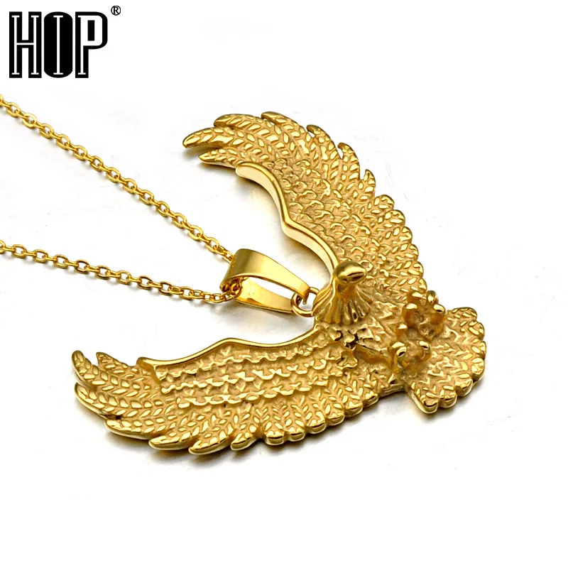 Gold chain with eagle Clearance