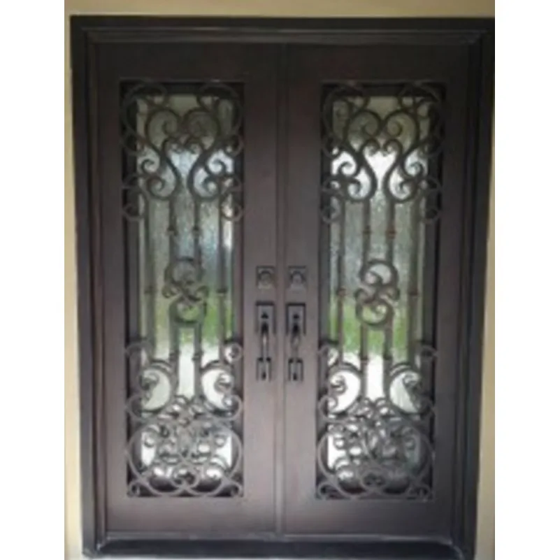 Doble entrada de madera puertas de madera de lujo doble puertas de