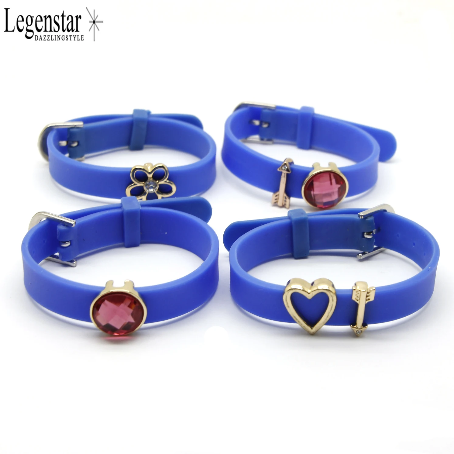 Legenstar Slide Charms Diy For Silicone Bracelet Wristband Belt Legenstar Slide Charms Diy For Silicone