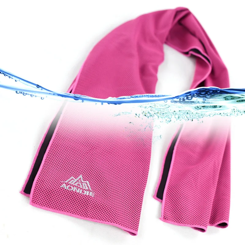 

AONIJIE 4041 Instant Cooling Towel Quick Drying Mesh Beach Fitness Gym Yoga Running Camping Absorbent Chilly Swimming Towel