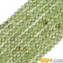 2 мм ААА граненые каменные бусины разделительные бусины выбор: перидот разделитель, черный корешок l, Серый лабрадорит, нить 1"