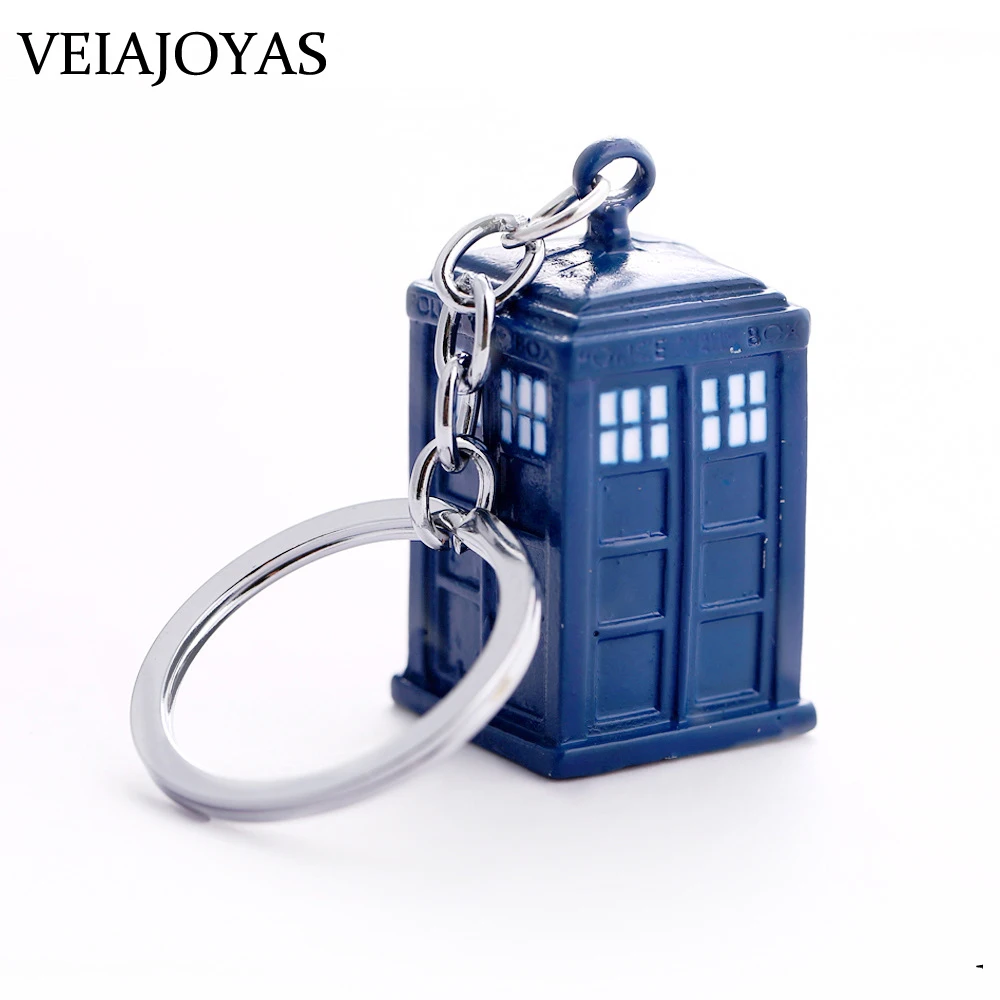 Брелок для ключей Doctor Who 3D телефон стенд металлические брелки подарков Chaveiro