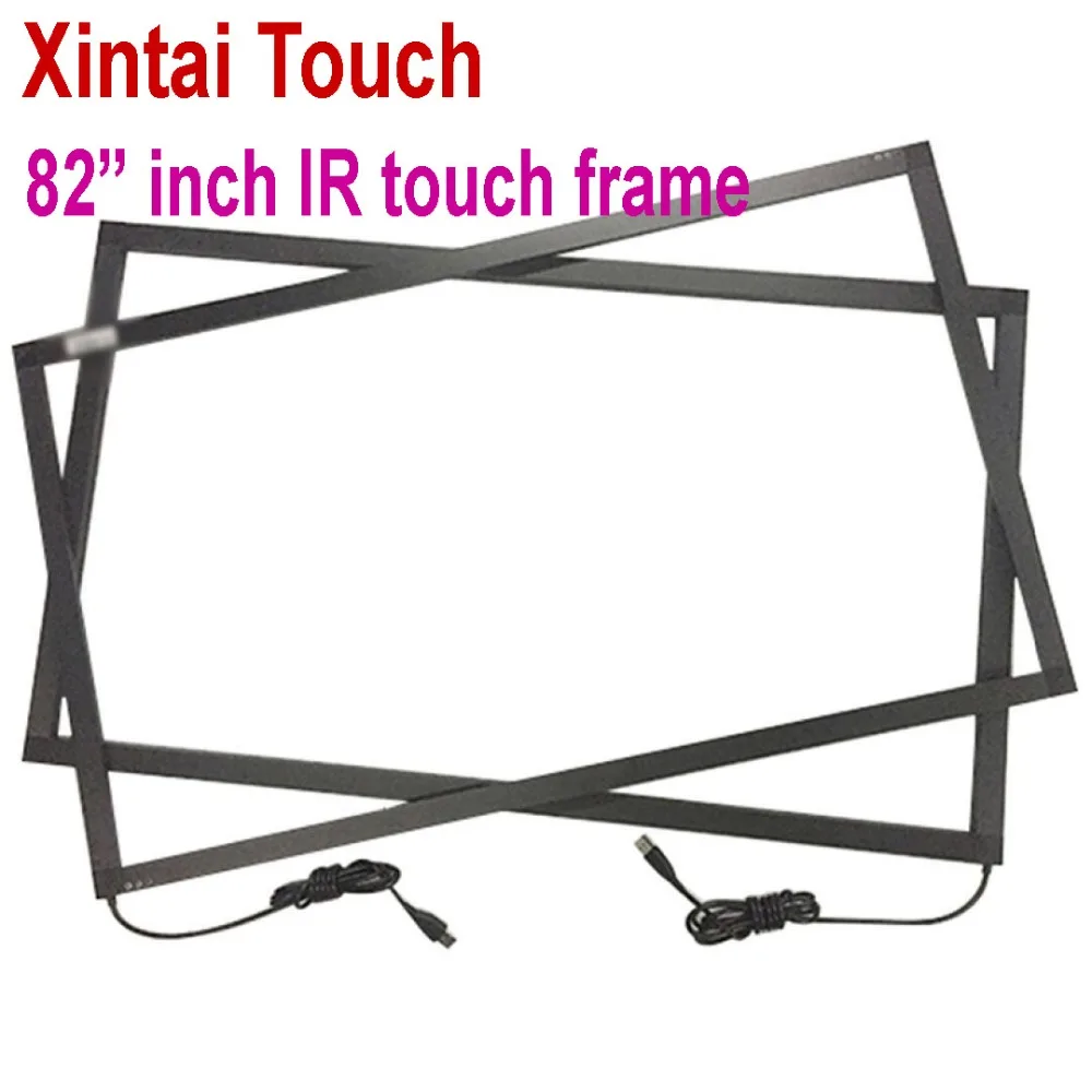 Real 10 points 82 inch multi ir touch frame infrared IR screen panel kit with USB interface driver free plug and play | Компьютеры и