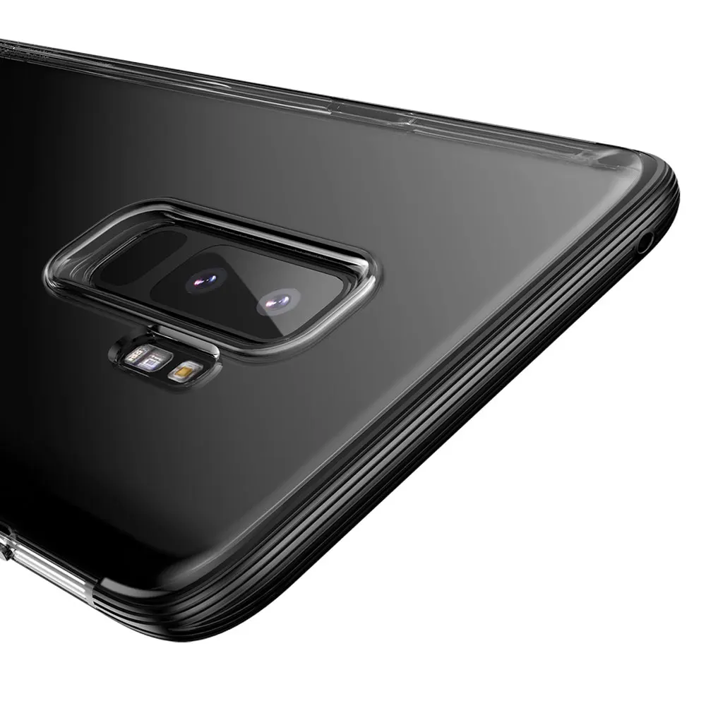 Baseus защитный чехол ТПУ прозрачный Анти скольжение оболочка для samsung Galaxy S9