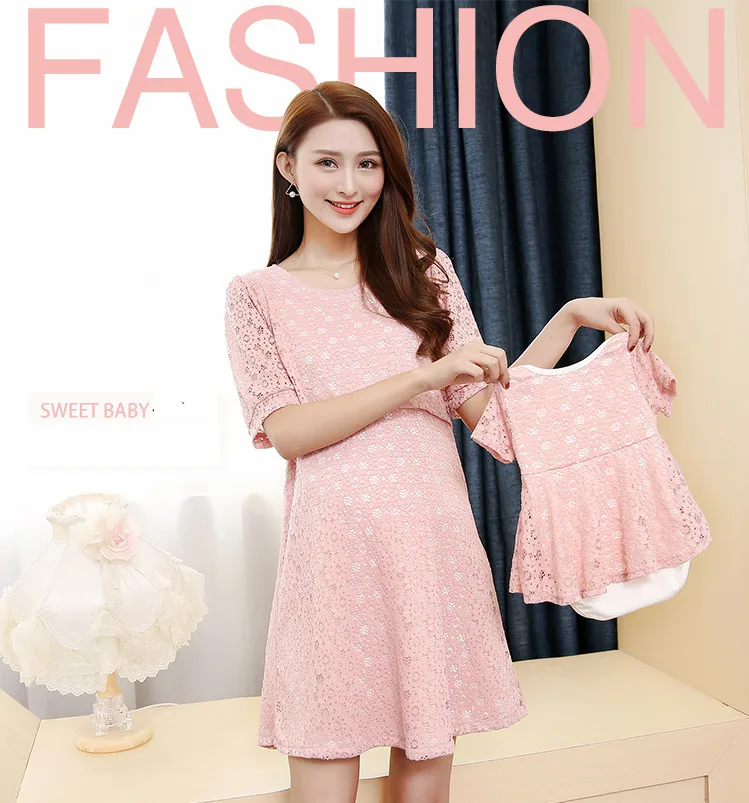 breastfeeding maternity dress (4)