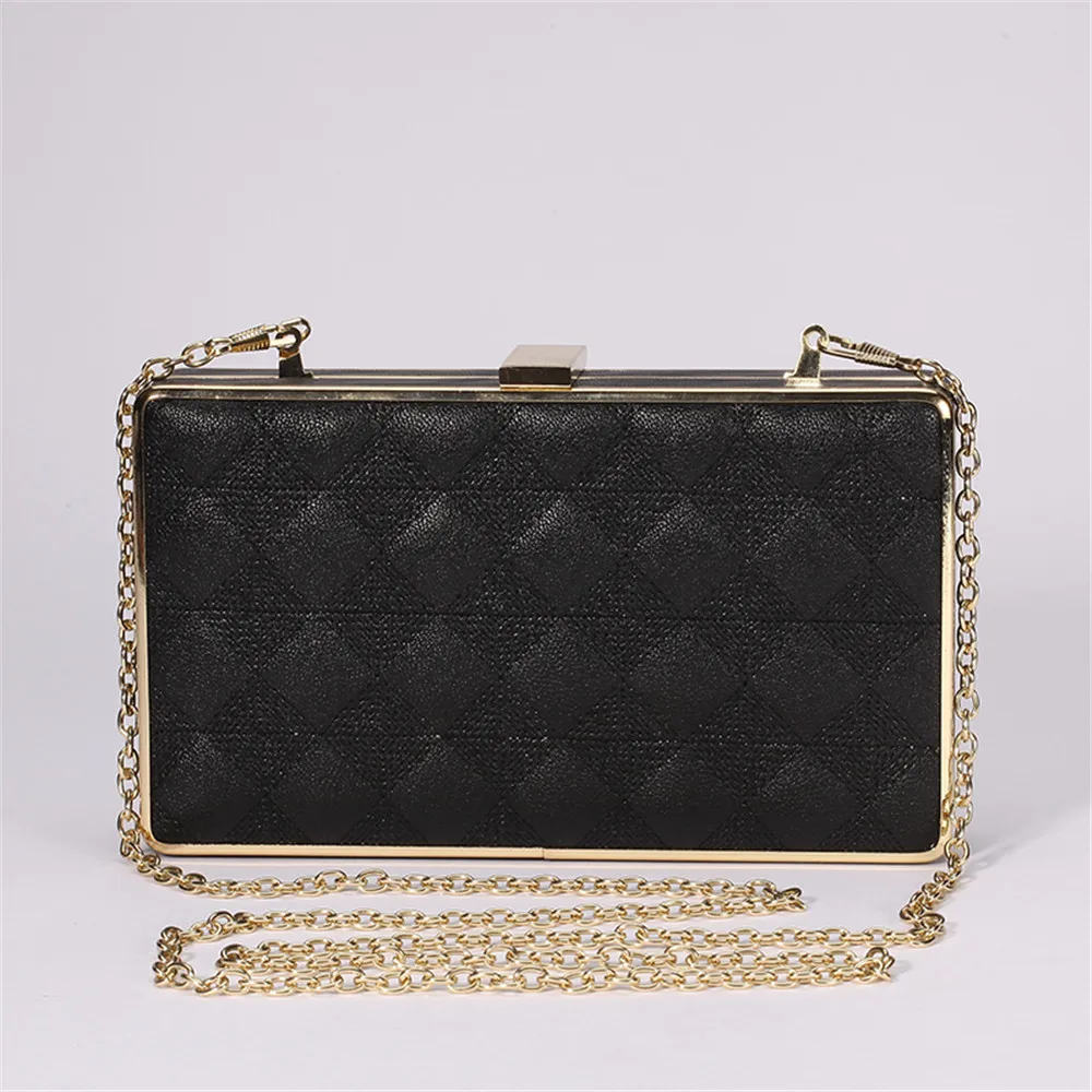 

DUDINI   Women Brand Evening bags High-end black Color Handbag Banquet Evening Clutch Bags Cross Shoulder Purse Wallet