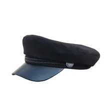 Модные Демисезонный кепки с козырьком Для женщин Новое поступление Женские Простые Повседневное классический британский стиль Винтаж кепки с козырьками