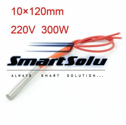

Free Shipping 5 PC AC 220V 10*120mm Electric Heating Element 300W