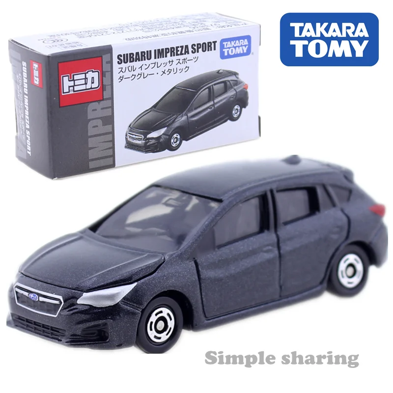 Такара Tomy Tomica Subaru Imerpza игрушечная спортивная машина литье под давлением Миниатюрная модель Subaru комплект Горячие забавные детские игрушки волшебные Поп Детские куклы