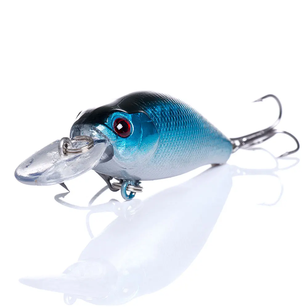 HENGJIA Crankbait Рыболовная Приманка 7 см 10 г искусственные рыболовные воблеры Topwater Crank твердые приманки плавающие рыболовные приманки