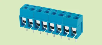 

300-5.0-2P,3P 5.0mm PCB Screw Terminal Block 2P 3P Straight,Right Angle Optional, 300V/16A Brass Contact Rohs