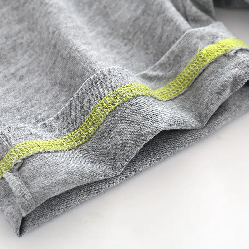 CROAL CHERIE 90-130cm Cute Dinosaur Summer Children's Clothing Sets Baby Boys Clothes Suits Cotton Suits Kids T-shirts + Pants  (4)