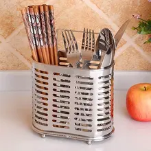 304 нержавеющая сталь Палочки для еды трубка кухня БЫТОВОЙ дренаж палочки для еды клетка настенный держатель для хранения на присоске lw0341126