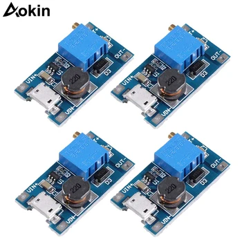 

MT3608 DC Voltage Regulator Step Up Boost Converter Power Supply Module 2V-24V to 5V-28V 2A