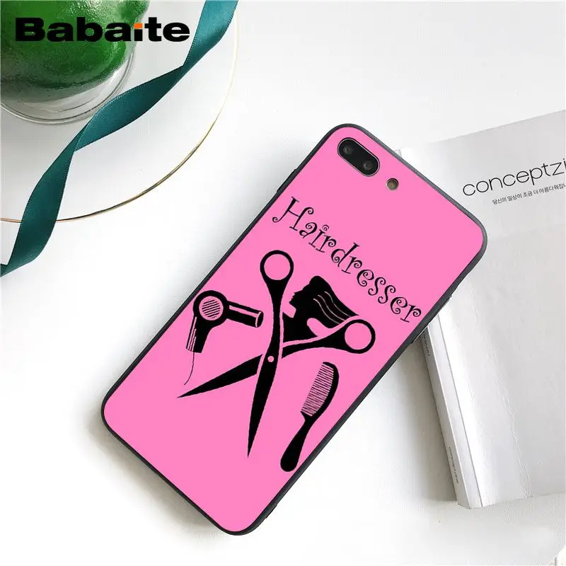 Babaite Naked Fashion Glam макияж инструменты для палитры волос чехол для телефона для iphone 11 Pro 11Pro Max 8 7 6 6S Plus X XS MAX 5S SE XR - Цвет: A6