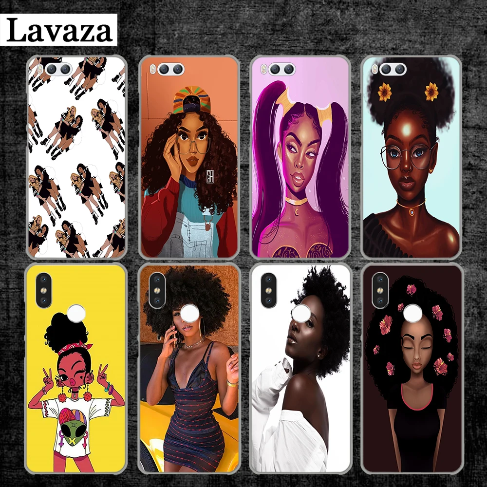 

Lavaza melanin poppin Hard Case for Xiaomi MI 5 5S 6 8 9 SE Lite F1 A1 A2 5X 6X Mix 2S MAX 3