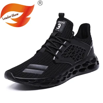 

Leader Show Men Casual Shoes Breathable Brand Sneakers for Men Shoe Fashion Lace Up Flats Walking Sneaker Man Casual Shoes 46