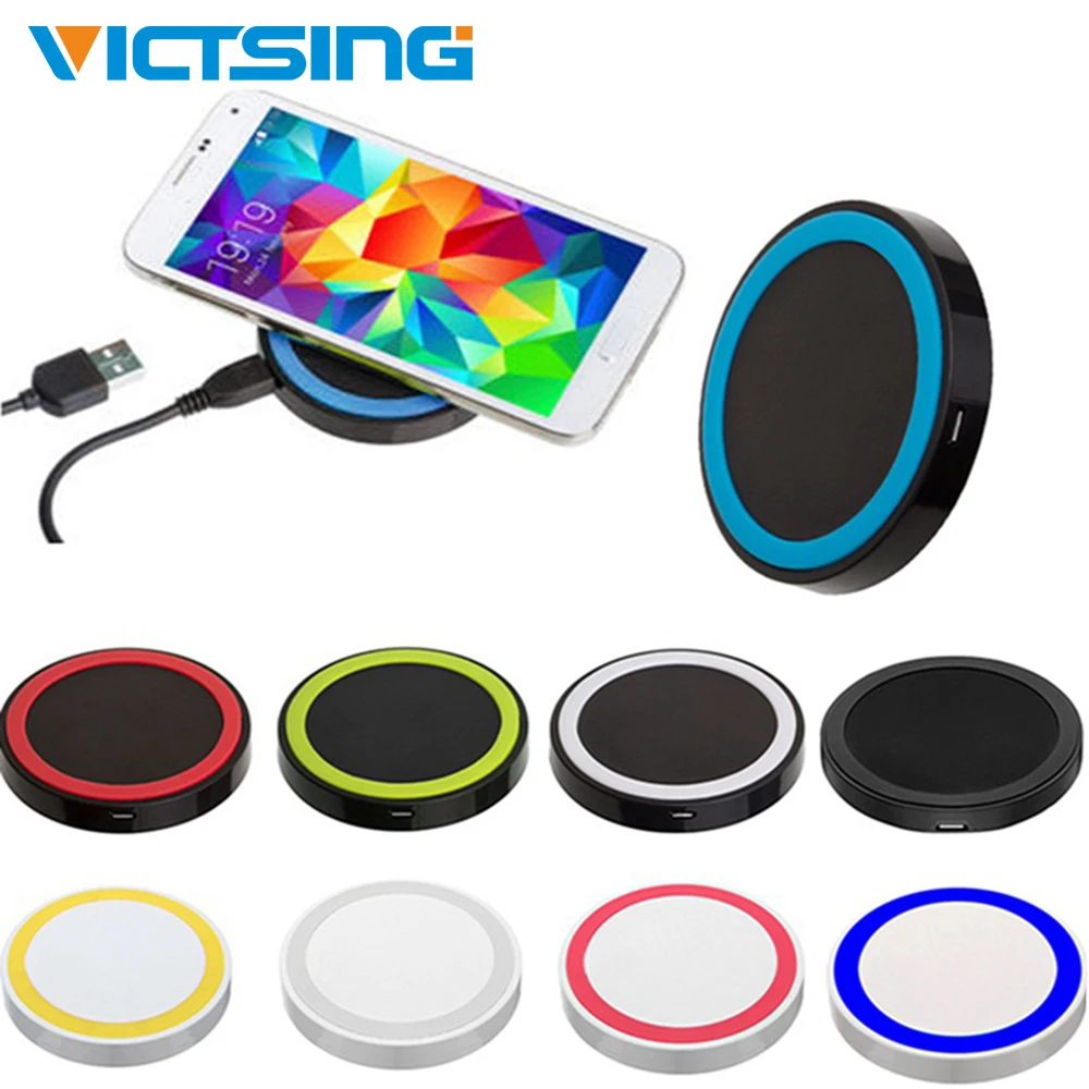 

Qi Wireless Power Charger Charging Pad Charge Dock Power Case for iPhone 8 Plus/X Samsung Galaxy Note 8 Phone Accessory