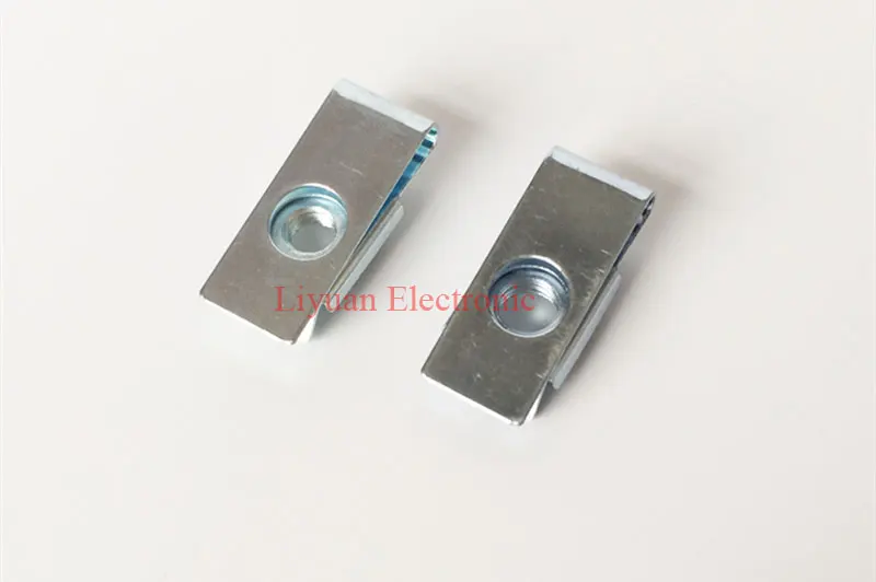 30pcs Elevator door slider M5 screw nut / M6 special nut gasket elevator accessories