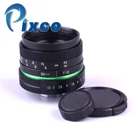 Pixco для EOS M FX 25 мм F1.8 HD. MC ручная фокусировка широкоугольный объектив для Fujifilm FX Крепление камеры, подходит для EOS M Крепление камеры