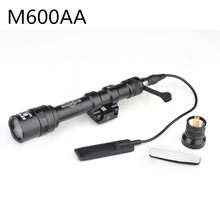 SEIGNEER тактическое оружие для страйкбола фонарь для ружья M600AA Fit Picatinny Rail мини-пушка тактический фонарь M600 фонарик EX400
