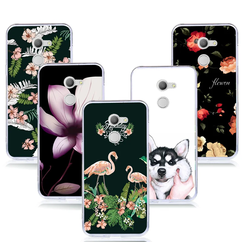 Silicone Case For Alcatel A3 Soft TPU Coque A 3 5046D 5046Y 5.0 inch Cute Painting Animal Floral Phone Cases |