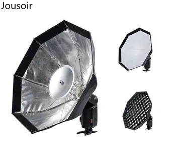 

Multifunctional Soft Box Octagonal Honeycomb Grid Umbrella Softbox for Flash Speedlite AD180/AD360 CD15
