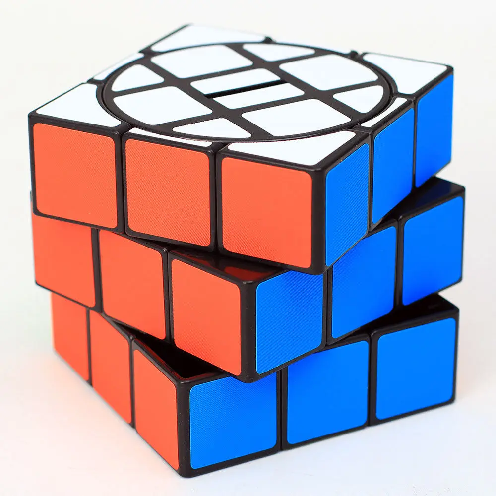 Z-Cube 3x3x3 скорость магический куб Копилка черный Твист Головоломка рождественские игрушка мозг тизер черный интеллект подарок безопасный АБС ультра-Гладкий