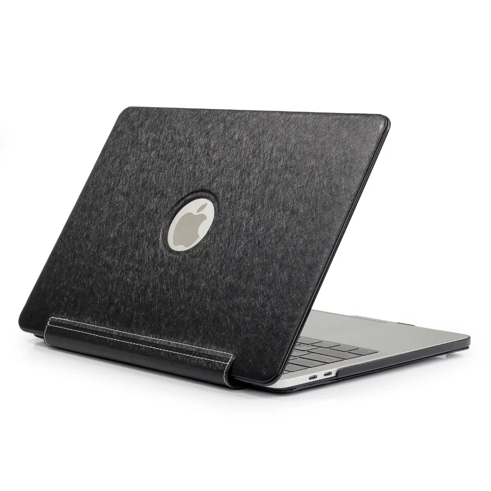 Жесткий защитный чехол из искусственной кожи с покрытием для MacBook Air Pro Retina 11 12 13 15
