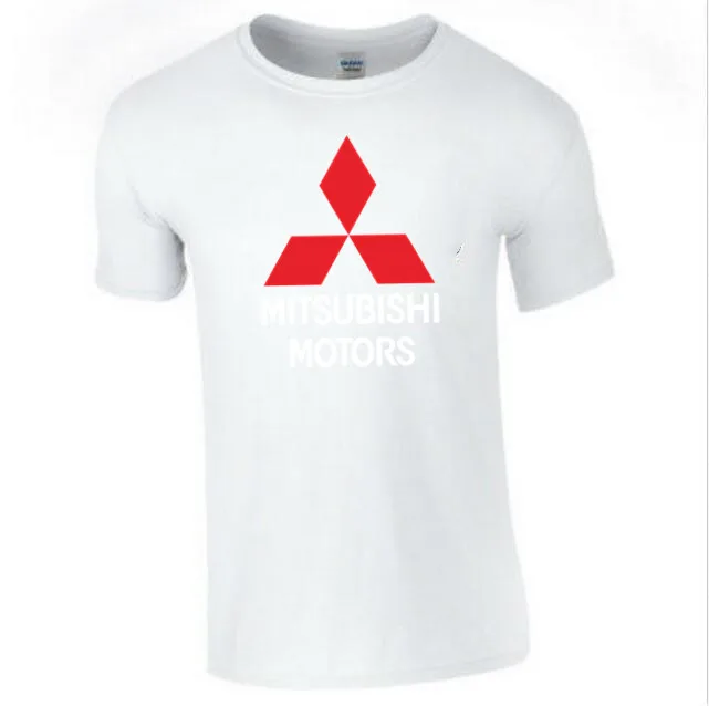 

Mitsubishi logo unisex t shirt casual short sleeve print mens T-shirt T shirt