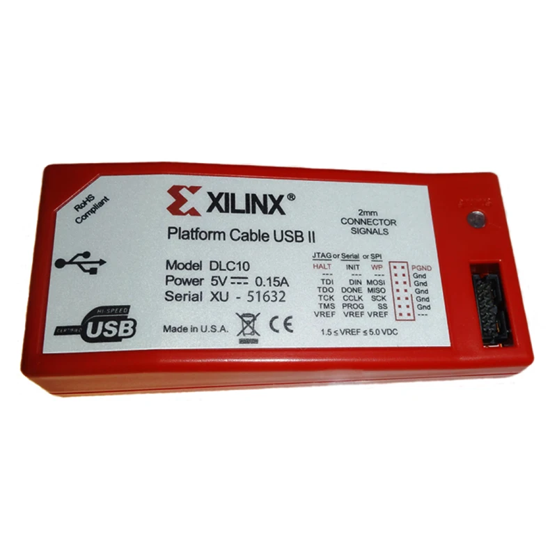 HW USB II G Xilinx DLC10 платформенный кабель линия загрузчика|Запчасти для кондиционера| |