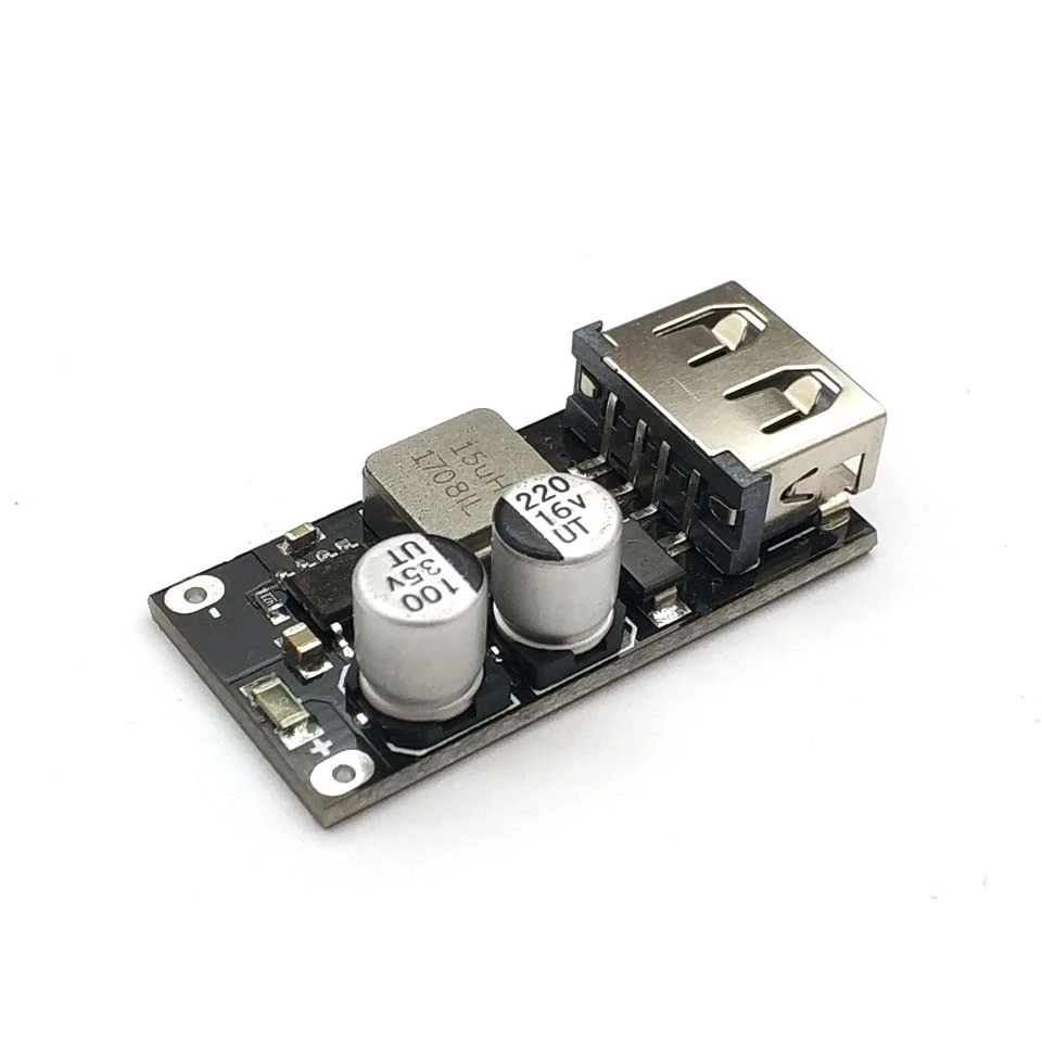 Понижающий преобразователь для зарядки USB 6 32 В 9 12 24 в QC3.0 QC2.0 быстрая зарядка 3 5