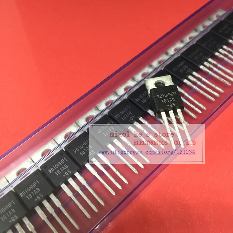 100% Новый оригинальный RD16HHF1 501 101 ~ MOSFET силовой транзистор [30 МГц 16 Вт] заменил 2SC3133