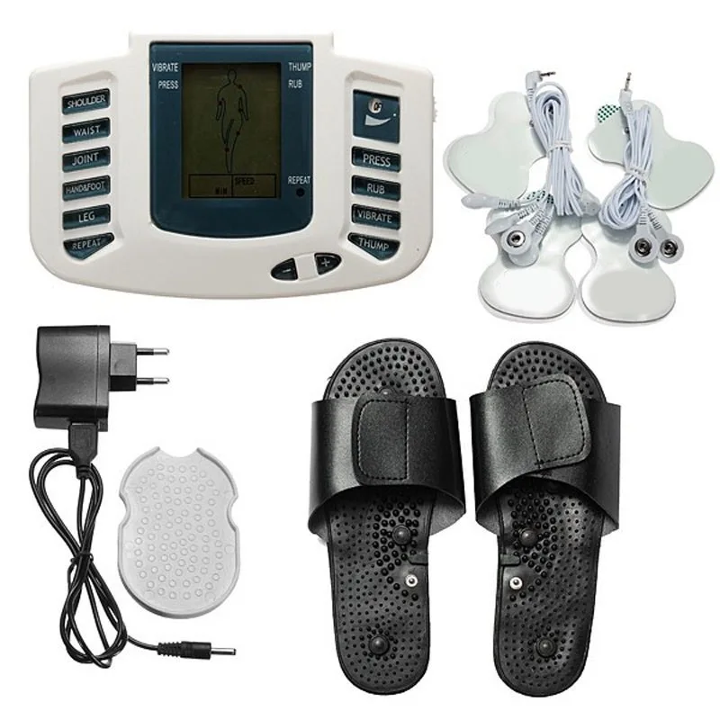Electronic pulse massager Body Stimulator Massageador Tens Acupuncture Therapy instrument
