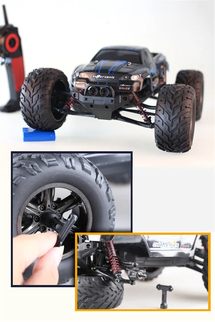 Горячие игрушки RC автомобили 2,4 г Big foot Monster Off-road 50 км/ч высокая скорость скалолазание Off-road пульт дистанционного управления Автомобильные Игрушки транспортные средства