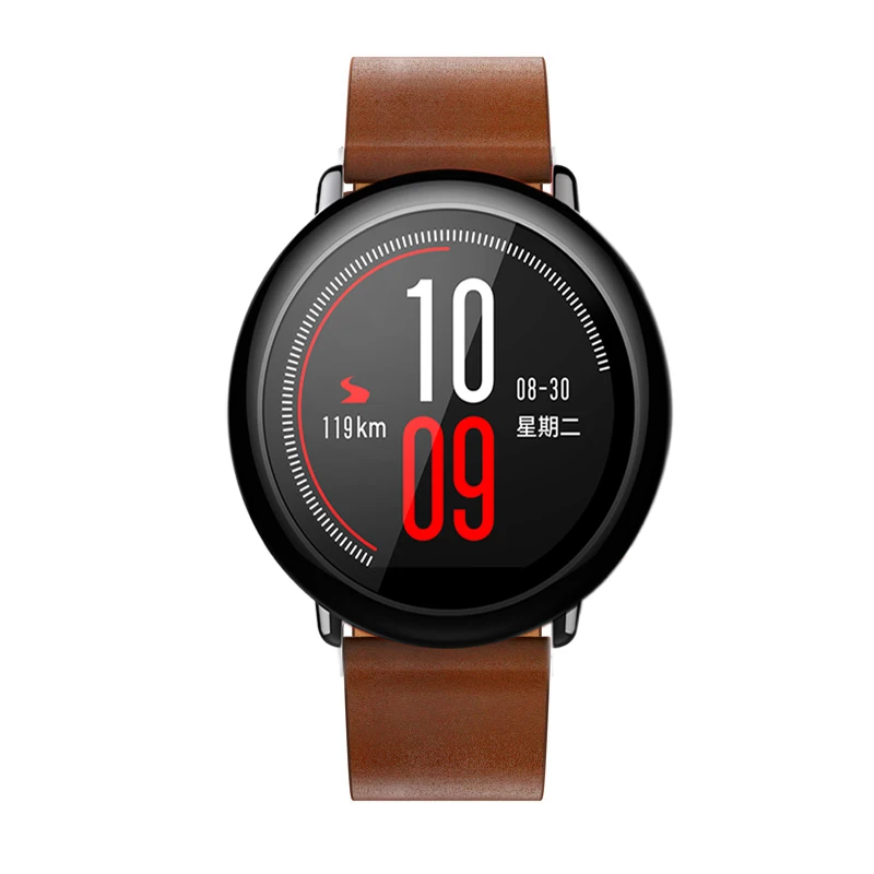Ремешок для часов Xiaomi Huami Amazfit bip correa спортивные часы из натуральной кожи смарт с