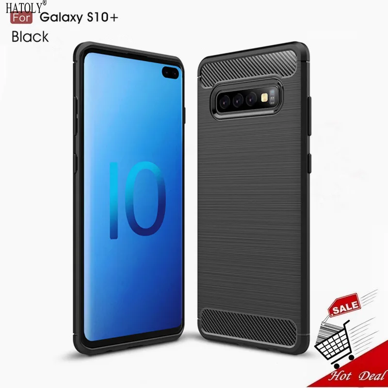 For Samsung Galaxy S10 Plus Case Cover Silicone Shockproof