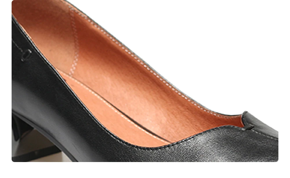 BALLE/классические женские винтажные туфли-лодочки Роскошные элегантные туфли из натуральной кожи на низком каблуке с острым носком однотонные женские туфли-лодочки без застежки; D14