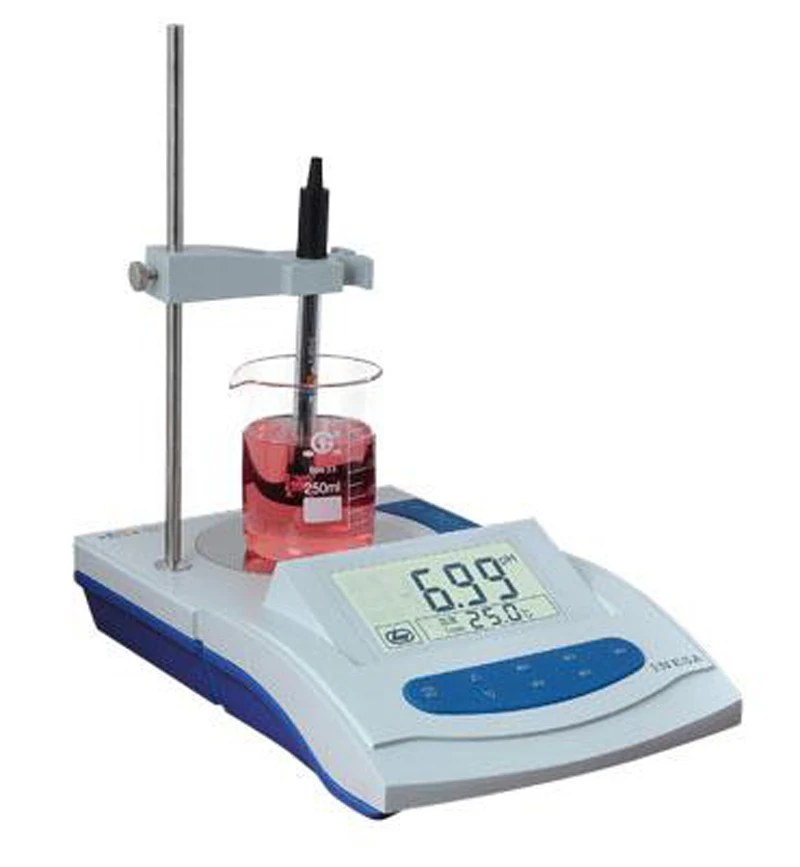 Electronic Ph Meter Big Lcd Display Desktop Stirring Of Ph Tester With