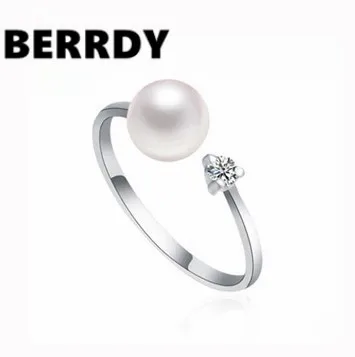 100% Genuine Freshwater Pearl Ring ADJUSTABLE Finger Fashion Exquisite Women Jewelry | Украшения и аксессуары