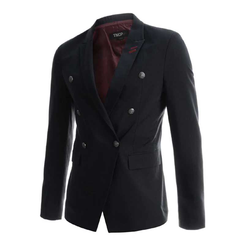 2016 New Arrival Designs Men Blazer Masculino Casual Slim Fit Mens