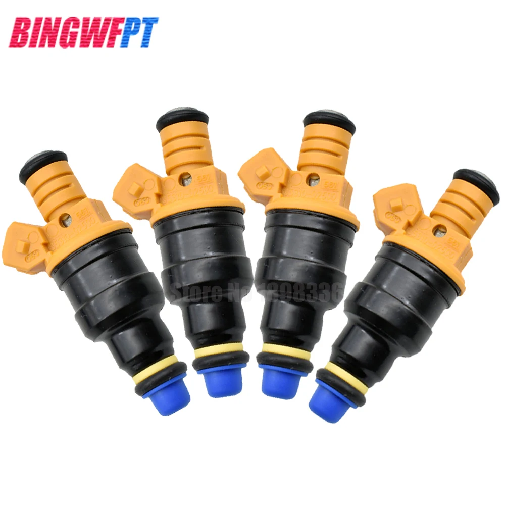 4 шт. топливный инжектор 35310-02500 для Hyundai Atos MX 1.0L L4 9250930023 870 3531002500 автомобильный
