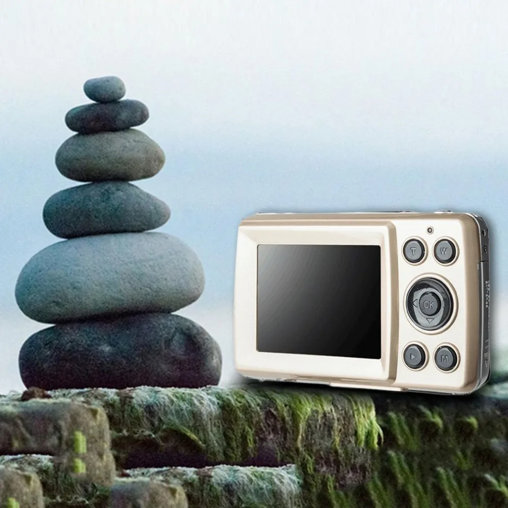 Портативный мини 2,4 дюймовый TFT ЖК-экран дисплей высокой четкости камера для съемки Карманная камера автоматическая четкая съемка