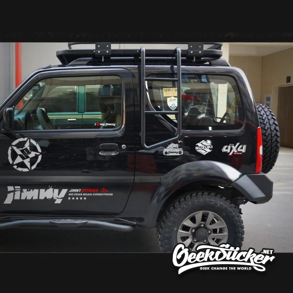 4x4 Водонепроницаемая Светоотражающая универсальная НАКЛЕЙКА НА ВЕСЬ кузов