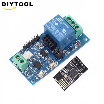 

DC 12V ESP8266 2Bit WIFI Relay Module IOT Intelligent Home Mobile APP Remote Control Switch