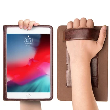 

Qialino Brand For iPad Mini 4 5 Mini4 Mini5 Genuine Leather Smart Cover Case Support Attach Charge Full Edge Protect
