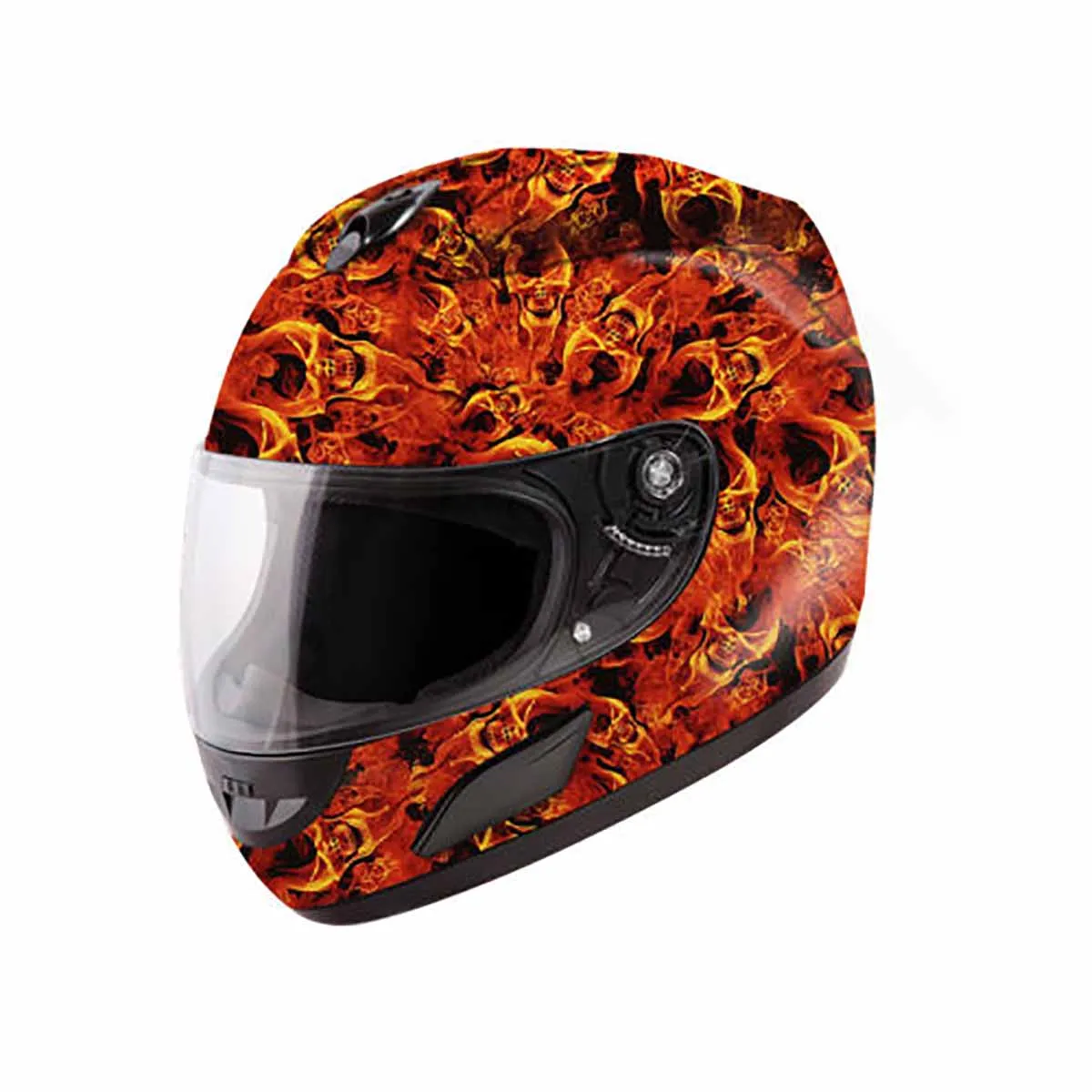 New 50*100Cm Fire Skeleton Hydrographic Water Transfer Film Hydro Dipping Printing