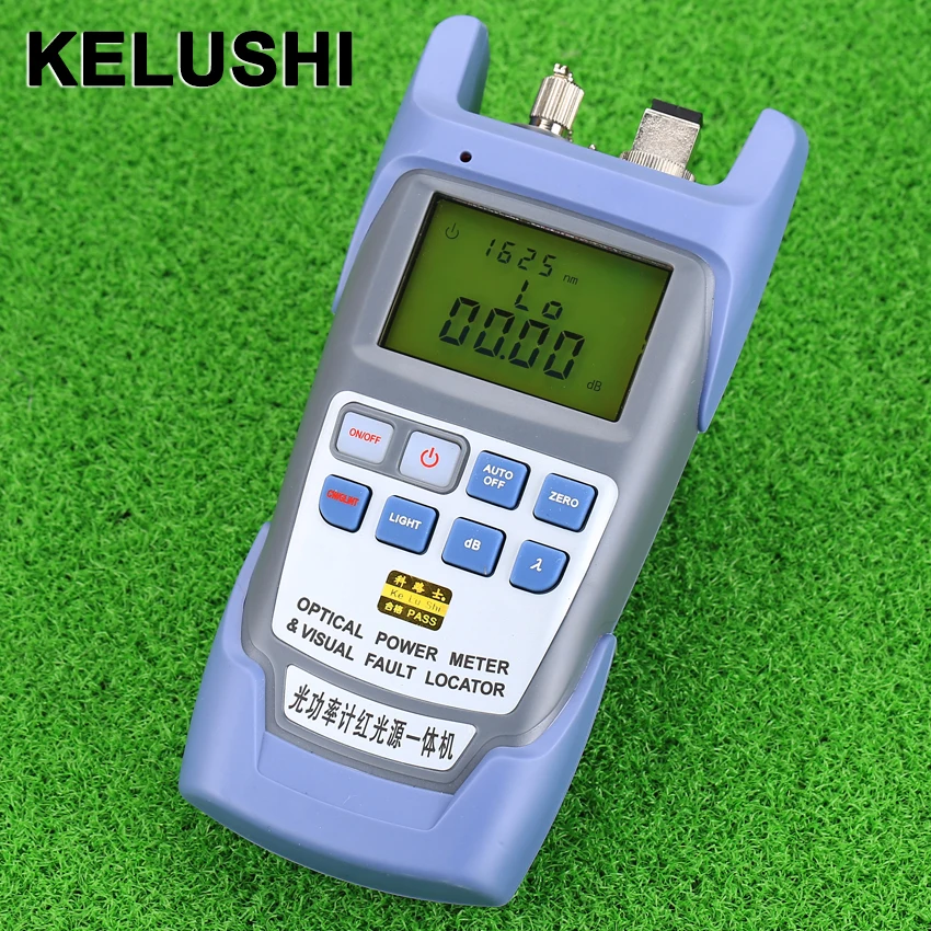 Оптоволоконный измеритель мощности KELUSHI All IN ONE FTTH от 70 до + 10 дБм и мВт км|optical