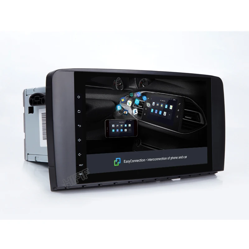 Sale 9" IPS CarGPS Navigation for Mercedes Benz ML GL W164 ML300 ML350 Radio Android 9.0 iPod WIFI 4G USB CAM-IN OBD2 DAB+Reverse Cam 4